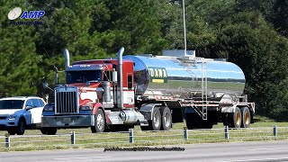 Truckspotting Kenworth W900 100724 [upl. by Attenyw423]