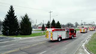 HME Fire Trucks Released to Monroe County Emergency Services [upl. by Kelsey]