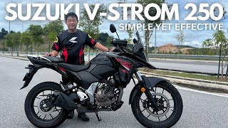 Suzuki VStrom 250 SX  It Is Simple Yet Efficient And Cheap Too [upl. by Yetah311]