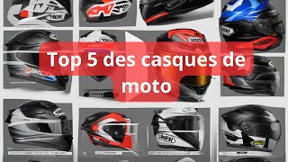 Top 5 des casques de moto [upl. by Venn368]