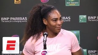 Serena Williams on having to face sister Venus I wish it was anybody else  ESPN [upl. by Juan]