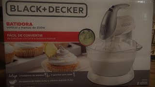 Unboxing Batidora Black amp Decker  Mi Cocina En Tu Mano [upl. by Miles]