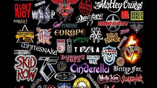 Compilation Old School Hard Rock amp Hair Metal 80s 90s [upl. by Enirhtac]