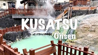 🇯🇵  Kusatsu onsen most famous hotspring inJAPAN [upl. by Amary187]