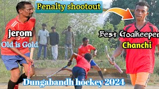 PENALTY SHOOTOUT🔥🔥 Tempu stand vs Junei  Dungabandh Hockey 2024jksports0416 [upl. by Shien]