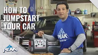 PEAK How To Jump Start Your Car [upl. by Arielle581]