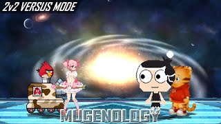 Madoka Kaname amp Angry Birds Tank vs Hanazuki EDPJ amp Daniel Tiger  2v2 Versus Mode  MUGEN [upl. by Alesram572]