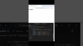 How to create Vertical Icon Bar in HTML amp CSS shorts [upl. by Haran]