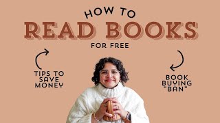 FREE ways to read books if youre trying to save money [upl. by Eloci47]