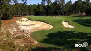 Pinehurst No 2 Flyover Series Hole 9 [upl. by Freddy211]