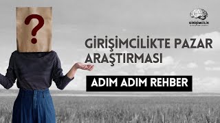 Girişimcilikte Pazar Araştırması  Adım Adım Rehber [upl. by Ettenowtna551]