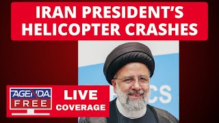 Helicopter Carrying Iran’s President Raisi Crashes  LIVE Breaking News Coverage [upl. by Stevena]