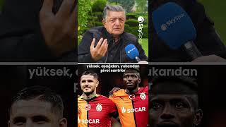 Yılmaz Vural’dan Osimhen ile Icardi Yorumu  shorts [upl. by Sirrap32]