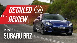 2022 Subaru BRZ Detailed review POV [upl. by Marmaduke81]