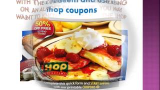 IHop Coupon  Free IHOP coupons printable [upl. by Arrakat391]