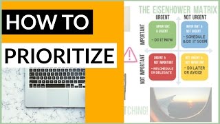 How to Prioritize Tasks Effectively GET THINGS DONE ✔ [upl. by Amliw]