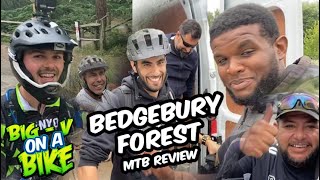 BEDGEBURY forest bike trails TREK ROSCOE 7 QUENCH CYCLES [upl. by Airemat437]