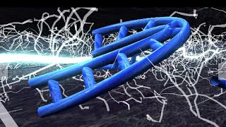 DNA gel electrophoresis 3D animation [upl. by Roose818]