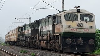 5 In 1 Diesel Locomotive Action 😳😈🔥  Wdg4 Twins  WDP4d Special Train [upl. by Ahsemik]