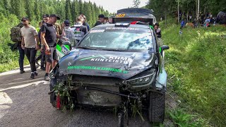 Secto Rally Finland 2024  Offs amp mistakes [upl. by Enimajneb]