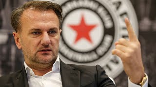 Konferencija za medije KK Partizan Željko Obradović ostaje u Partizanu [upl. by Worthington822]