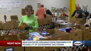 New Hampshire organizations prepare for possible government shutdown [upl. by Eilrac817]