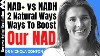 2 FREE amp NATURAL WAYS To Increase Our NAD Levels NAD vs NADH [upl. by Saidel]