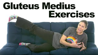 Gluteus Medius Exercises for Beginners [upl. by Ynnad792]