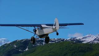 Gravel bar STOL fun in Alaska [upl. by Nuri]