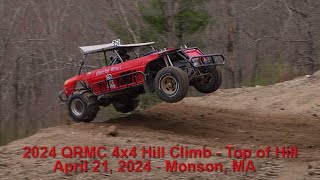 2024 QRMC 4x4 Hill Climb Top of Hill  Monson MA [upl. by Sokul728]