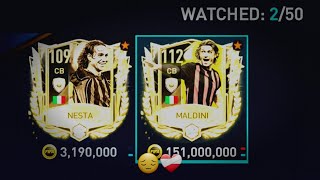 MALDINI VS NESTA FIFA CARDS [upl. by Joseph652]