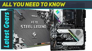 ASRock X570 Steel Legend WiFi AX Unbeatable Performance for AMD Ryzen Processors [upl. by Nylatsirhc]