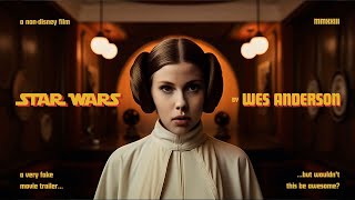 Star Wars by Wes Anderson Trailer  The Galactic Menagerie [upl. by Meela]