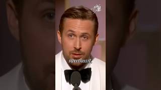 Ryan Gosling Dedicates Golden Globe Win to Eva Mendes in Touching Speech [upl. by Kippy94]