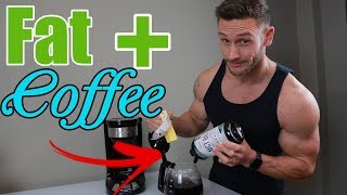 Coffee vs Fat Loss  Should You Add Fat to Coffee  Keto Coffee Benefits Thomas DeLauer [upl. by Imuy]