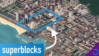 Using Superblocks To Create A Perfect City  Theotown  Timelapse [upl. by Letrice580]