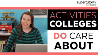 Activities That DO Impress Colleges OWN the College Admissions Process [upl. by Elsy]