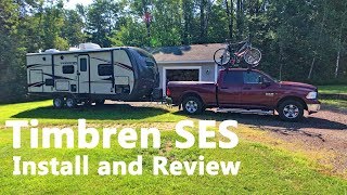 Improve your RV towing experience  Timbren Suspension Upgrade  Install and Review [upl. by Mensch]