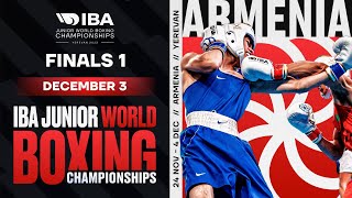 FINALS 1  IBA Junior World Boxing Championships  Yerevan 2023 [upl. by Renraw]