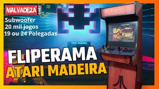 Fliperama Atari Madeira 24quot Smart [upl. by Ahseya]