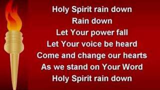 Holy Spirit Rain Down worship video w lyrics [upl. by Napier]