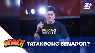 Brunch  Baste ready to run for Senate if father enters Davao mayoral race – Bato [upl. by Vallie]