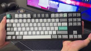 Glare TKL Sound Test  MX Blacks [upl. by Ahsema45]