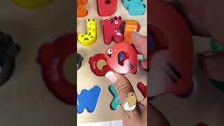 English alphabet and letter sounds earlychildhoodeducation playbasedlearning preschoollearning [upl. by Samid214]