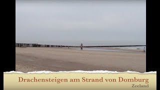 Drachensteigen am Strand von Domburg [upl. by Aelem]