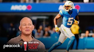 Rico Dowdle Joshua Palmer among top fantasy sleepers  Fantasy Football Happy Hour  NFL on NBC [upl. by Immak]