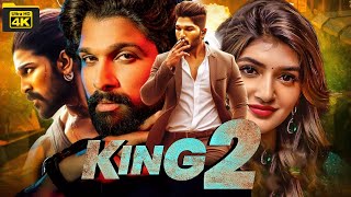 King 2 Allu Arjun amp Sreeleela 2024 Full Hindi Dubbed New Movie  Blockbuster South Action Movies [upl. by Devine]