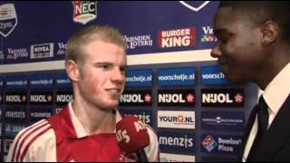 Interview Humberto Hanekam met Davy Klaassen [upl. by Calida]