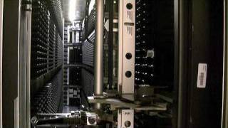 Supercomputing  Robots Move Data Inside NCARs AMSTAR Digital Storage Library [upl. by Gaston]