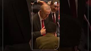 Başkan Erdoğan İle 97 yaşındaki Kore Gazisi Pirağa Uzun Görüştü  A Haber [upl. by Nitsuj345]